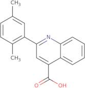 2-(2,5-Dimethylphenyl)quinoline-4-carboxylic acid