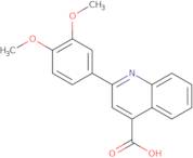 2-(3,4-Dimethoxyphenyl)quinoline-4-carboxylic acid