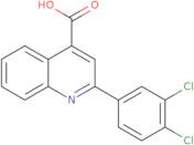 2-(3,4-Dichlorophenyl)quinoline-4-carboxylic acid