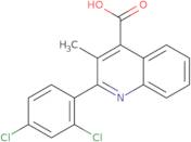 2-(2,4-Dichlorophenyl)-3-methylquinoline-4-carboxylic acid