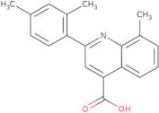 2-(2,4-Dimethylphenyl)-8-methylquinoline-4-carboxylic acid