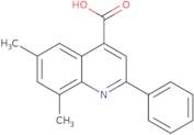 6,8-Dimethyl-2-phenylquinoline-4-carboxylic acid