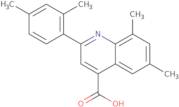 2-(2,4-Dimethylphenyl)-6,8-dimethylquinoline-4-carboxylic acid