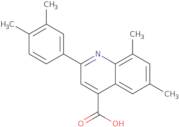 2-(3,4-Dimethylphenyl)-6,8-dimethylquinoline-4-carboxylic acid