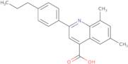 6,8-Dimethyl-2-(4-propylphenyl)quinoline-4-carboxylic acid