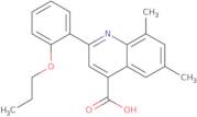 6,8-Dimethyl-2-(2-propoxyphenyl)quinoline-4-carboxylic acid