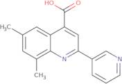 6,8-Dimethyl-2-pyridin-3-ylquinoline-4-carboxylic acid