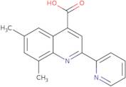6,8-Dimethyl-2-pyridin-2-ylquinoline-4-carboxylic acid