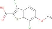 3,7-Dichloro-6-methoxy-1-benzothiophene-2-carboxylic acid