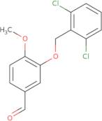 3-[(2,6-Dichlorobenzyl)oxy]-4-methoxybenzaldehyde