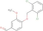 4-[(2,6-Dichlorobenzyl)oxy]-3-methoxybenzaldehyde