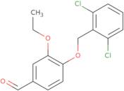 4-[(2,6-Dichlorobenzyl)oxy]-3-ethoxybenzaldehyde