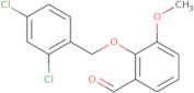 2-[(2,4-Dichlorobenzyl)oxy]-3-methoxybenzaldehyde