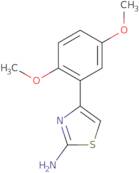 4-(2,5-Dimethoxyphenyl)-1,3-thiazol-2-amine