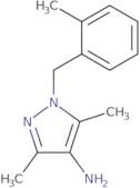 3,5-Dimethyl-1-(2-methylbenzyl)-1H-pyrazol-4-amine