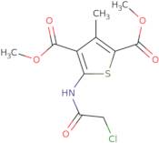 Dimethyl 5-[(chloroacetyl)amino]-3-methylthiophene-2,4-dicarboxylate