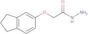 2-(2,3-Dihydro-1H-inden-5-yloxy)acetohydrazide