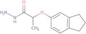 2-(2,3-Dihydro-1H-inden-5-yloxy)propanohydrazide