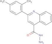 2-(2,4-Dimethylphenyl)quinoline-4-carbohydrazide