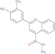 2-(3,4-Dimethylphenyl)quinoline-4-carbohydrazide