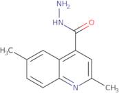 2,6-Dimethylquinoline-4-carbohydrazide