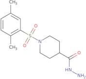 1-[(2,5-Dimethylphenyl)sulfonyl]piperidine-4-carbohydrazide