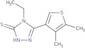 5-(4,5-Dimethylthien-3-yl)-4-ethyl-4H-1,2,4-triazole-3-thiol