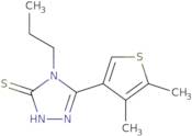 5-(4,5-Dimethylthien-3-yl)-4-propyl-4H-1,2,4-triazole-3-thiol