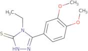 5-(3,4-Dimethoxyphenyl)-4-ethyl-4H-1,2,4-triazole-3-thiol