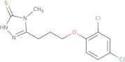 5-[3-(2,4-Dichlorophenoxy)propyl]-4-methyl-4H-1,2,4-triazole-3-thiol