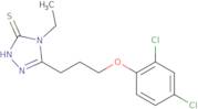 5-[3-(2,4-Dichlorophenoxy)propyl]-4-ethyl-4H-1,2,4-triazole-3-thiol