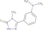 5-[3-(Dimethylamino)phenyl]-4-methyl-4H-1,2,4-triazole-3-thiol