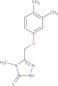 5-[(3,4-Dimethylphenoxy)methyl]-4-methyl-4H-1,2,4-triazole-3-thiol