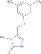 5-[(3,5-Dimethylphenoxy)methyl]-4-methyl-4H-1,2,4-triazole-3-thiol