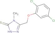 5-[(2,5-Dichlorophenoxy)methyl]-4-methyl-4H-1,2,4-triazole-3-thiol