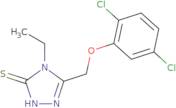 5-[(2,5-Dichlorophenoxy)methyl]-4-ethyl-4H-1,2,4-triazole-3-thiol