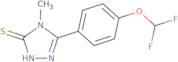 5-[4-(Difluoromethoxy)phenyl]-4-methyl-4H-1,2,4-triazole-3-thiol