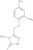 5-[(2,4-Dimethylphenoxy)methyl]-4-methyl-4H-1,2,4-triazole-3-thiol