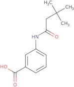 3-[(3,3-Dimethylbutanoyl)amino]benzoic acid