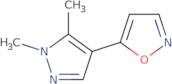 5-(1,5-Dimethyl-1H-pyrazol-4-yl)isoxazole