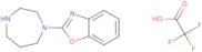 2-(1,4-Diazepan-1-yl)-1,3-benzoxazole trifluoroacetate