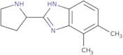 4,5-Dimethyl-2-pyrrolidin-2-yl-1H-benzimidazole