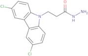 3-(3,6-Dichloro-9H-carbazol-9-yl)propanohydrazide