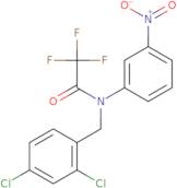 N-(2,4-Dichlorobenzyl)-2,2,2-trifluoro-N-(3-nitrophenyl)acetamide