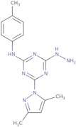 4-(3,5-Dimethyl-1H-pyrazol-1-yl)-6-hydrazino-N-(4-methylphenyl)-1,3,5-triazin-2-amine