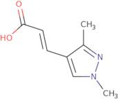 (2E)-3-(1,3-Dimethyl-1H-pyrazol-4-yl)acrylic acid