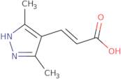 (2E)-3-(3,5-Dimethyl-1H-pyrazol-4-yl)acrylic acid