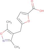 5-[(3,5-Dimethylisoxazol-4-yl)methyl]-2-furoic acid