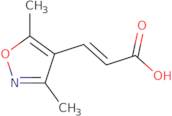 (2E)-3-(3,5-Dimethylisoxazol-4-yl)acrylic acid