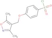 4-[(3,5-Dimethylisoxazol-4-yl)methoxy]benzenesulfonyl chloride